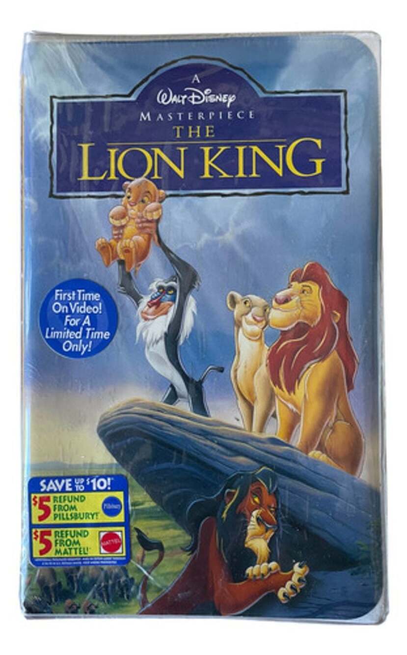 Disney Masterpiece Collection The Lion King VHS